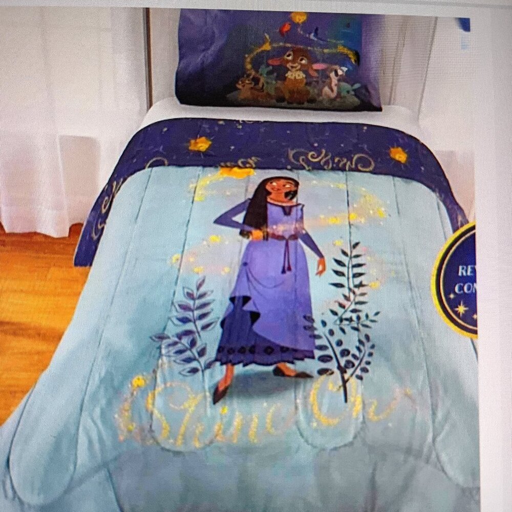 NWB/Disney WISH Reversible 2pc Full Comforter Set